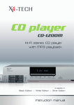 Anleitung CD-Player 1200M eng.indd