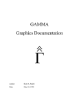 GAMMA Graphics Documentation