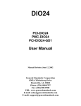 User Manual - General Standards Corporation