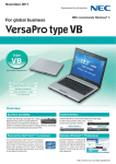 For global business VersaPro type VB