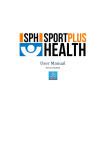 User Manual - SportPlusHealth