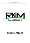 USER MANUAL