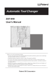 Roland ZAT-650 ATC Users Manual