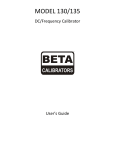 Beta 130 & 135 User Manual