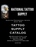 TATTOO SUPPLY CATALOG Supplying