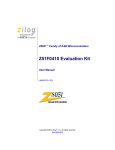Z51F0410 Evaluation Kit User Manual