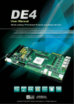 DE2 Development and Education Board User Manual