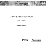 POWERWARE® 9120 - Power On Australia