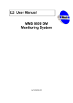 MMS 6850 DM Monitoring System ffl User Manual