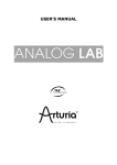 Arturia - Analog Factory
