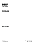 WPS-1 v1.0 User Guide - DNP Imagingcomm America Corporation