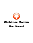 Configure iMobimac Modem on your Mac