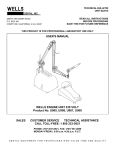 User Manual of Wells Engine Unit