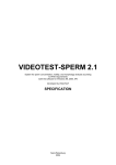 VIDEOTEST-SPERM 2.1 - Digital Imaging Systems