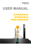 USER MANUAL - singletact.com