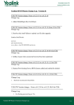 Yealink SIP IP Phones Change Log