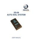 SS-06 AUTO DIAL SYSTEM