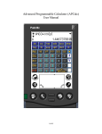 Advanced Programmable Calculator (APCalc)