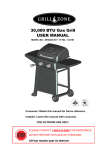 30,000 BTU Gas Grill USER MANUAL