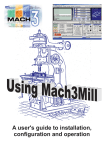 Mach3 as Manual