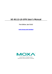 UC-8112-LX-STK User`s Manual
