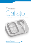 Calisto Pro Quick Start Guide