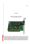 DMX 512 PC Interface Card Mk2