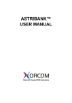 Astribank User Manual