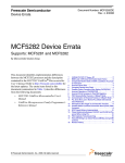 Brought to you by www.datasheetz.com: MCF5282 Device Errata