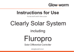 Clearly Solar Controller - Glow-worm