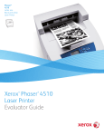 Phaser 4510 Evaluator Guide