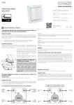 WIRELESS DUAL PADDLE WALL SWITCH