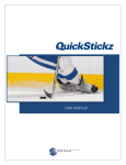 User Manual - QuickStickz