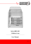 Series 6000 LHC VME64x-Crate User Manual - W-IE-NE