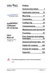 sysWORXX CANopen I/O modules User Manual