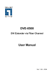 DVE-0500 User Manual