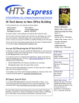 HTS Express - Hi-Tech Software, Inc