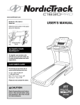 View the NordicTrack C 1630 user manual