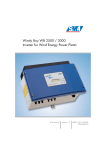 Windy Boy WB 2500 / 3000 Inverter for Wind Energy