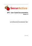 SPV - User Guide Documentation
