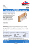 BBA Certificate - Just Insulation