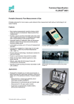 Technical Specification FLUXUS G601