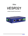 VESR321 Manual - B&B Electronics