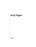 Using Triggers, Version 5.x