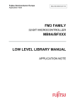 FM3 FAMILY MB9A/BFXXX LOW LEVEL LIBRARY MANUAL