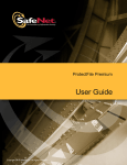ProtectDrive User Manual - Secure Support