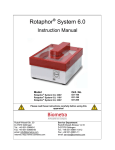 Rotaphor VI user manual