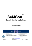 User Manual SaMSon