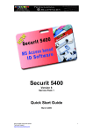 Securit BM4000 Quick Start Guide