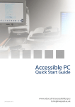 Accessible PC Quick Start Guide